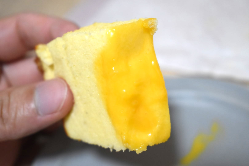 グランドカステラ　実食 温めて②