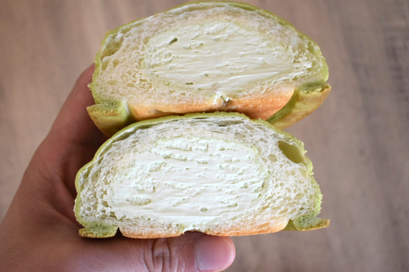 冷やしてメロン　メロン実食④