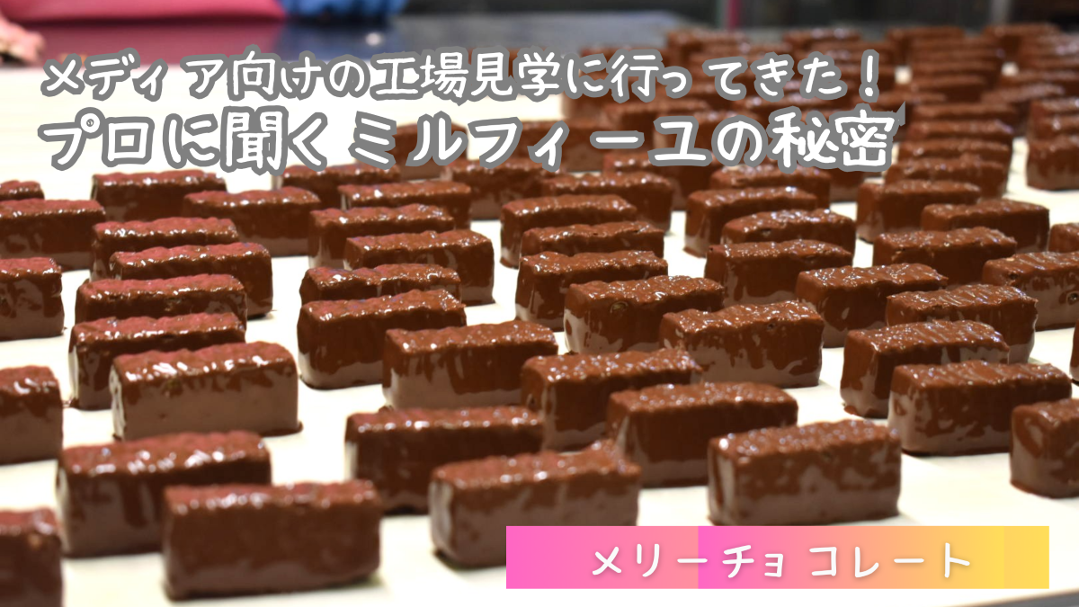 【潜入】メリーチョコレートの工場見学！プロに聞くミルフィーユの美味しさ