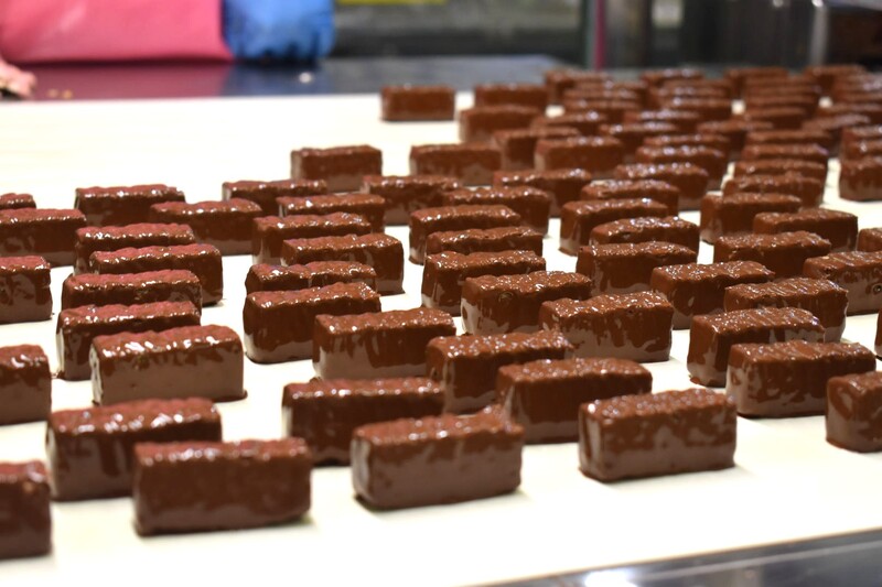 ミルフィーユにチョコがけ⑤