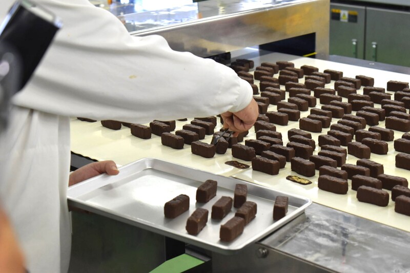 チョコレート冷却後③