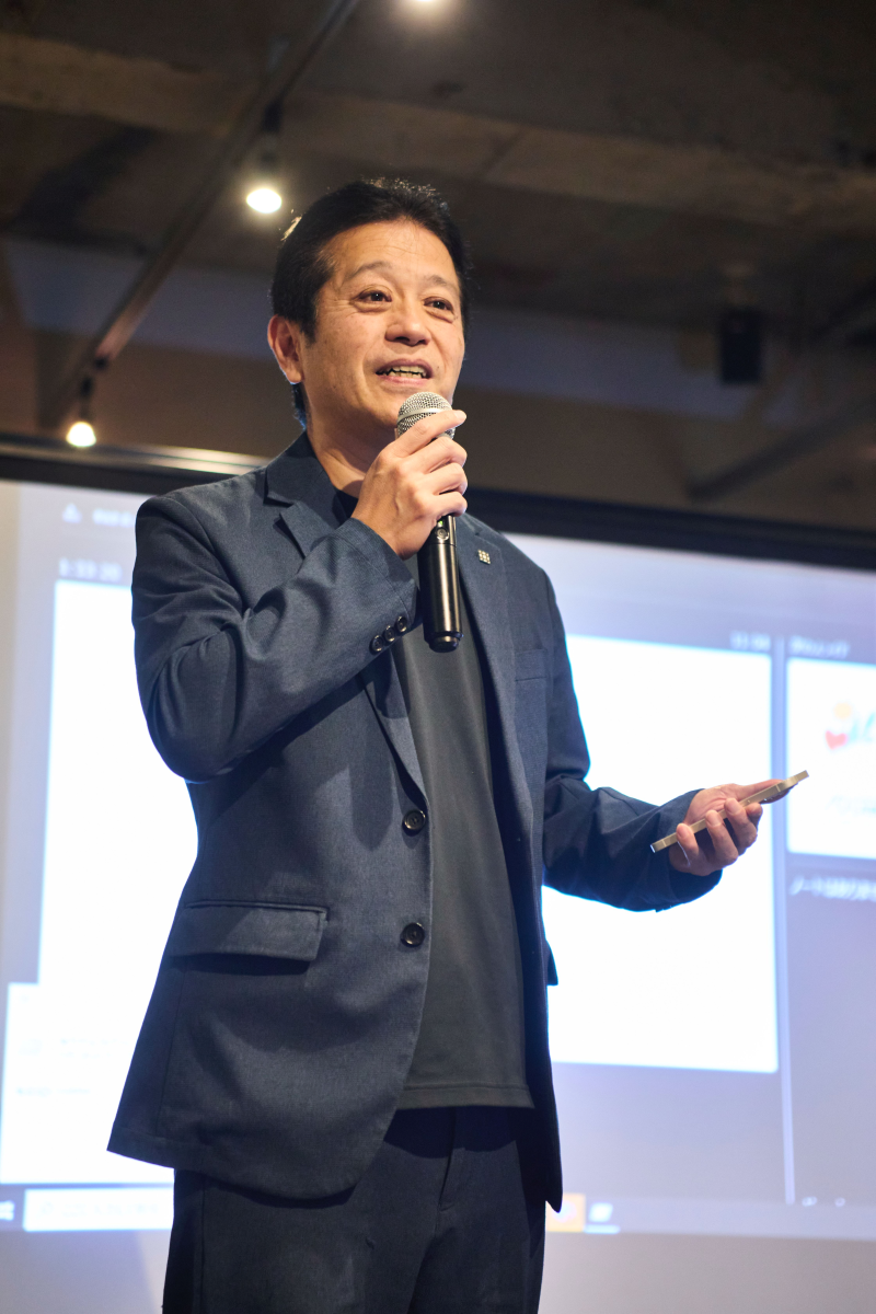 プレス会_代表挨拶(ユーハイム)