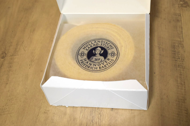 ホレンディッシェ・カカオシュトゥーベ 開封