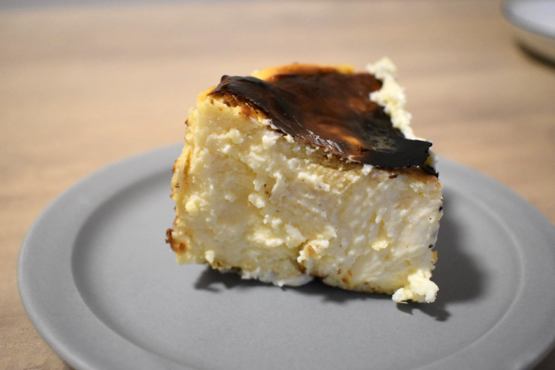 熟成バスクチーズケーキ　実食⑤