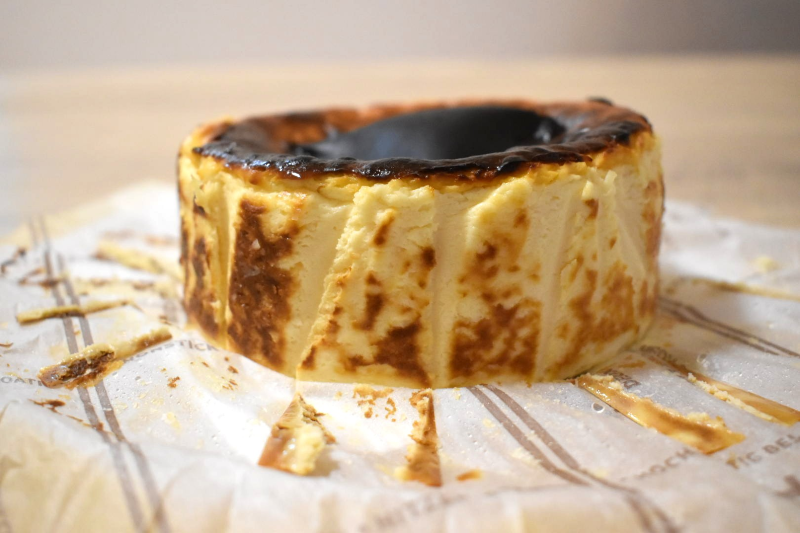 熟成バスクチーズケーキ　実食②