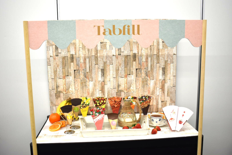 タブフィル　ディスプレイ