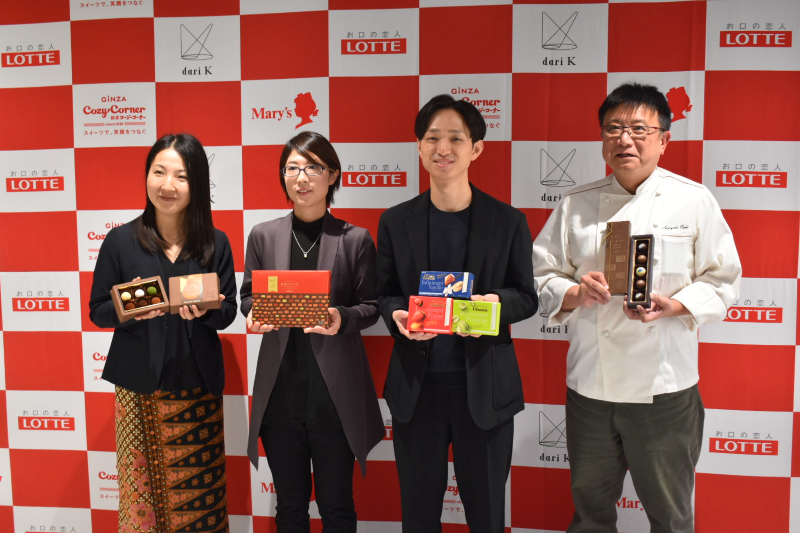 ロッテバレンタイン発表会2026　集合写真